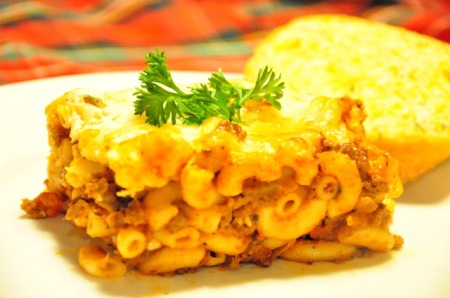 Spicy Mac and Cheese Casserole